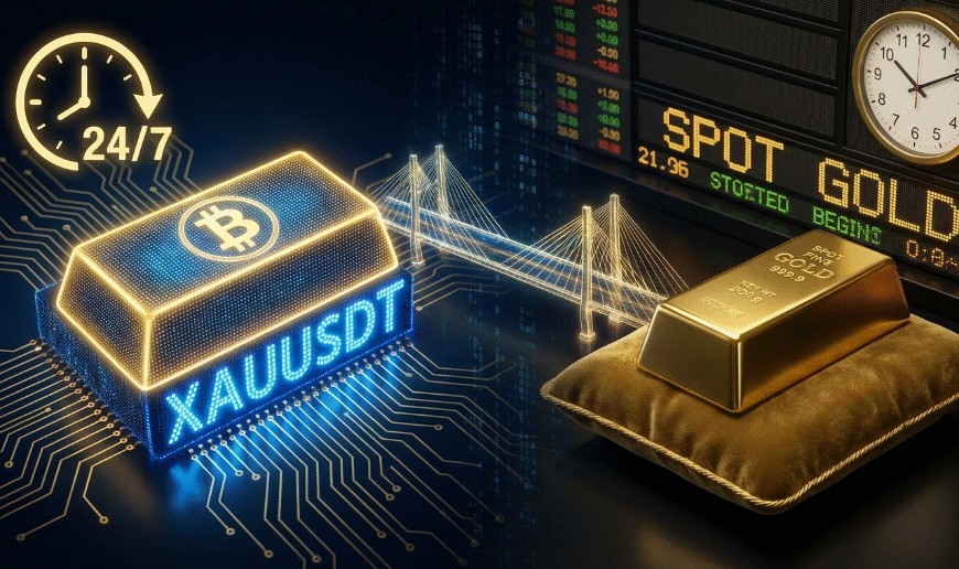 XAUUSDT vs Spot Gold: Crypto Rails for 24/7 Trading