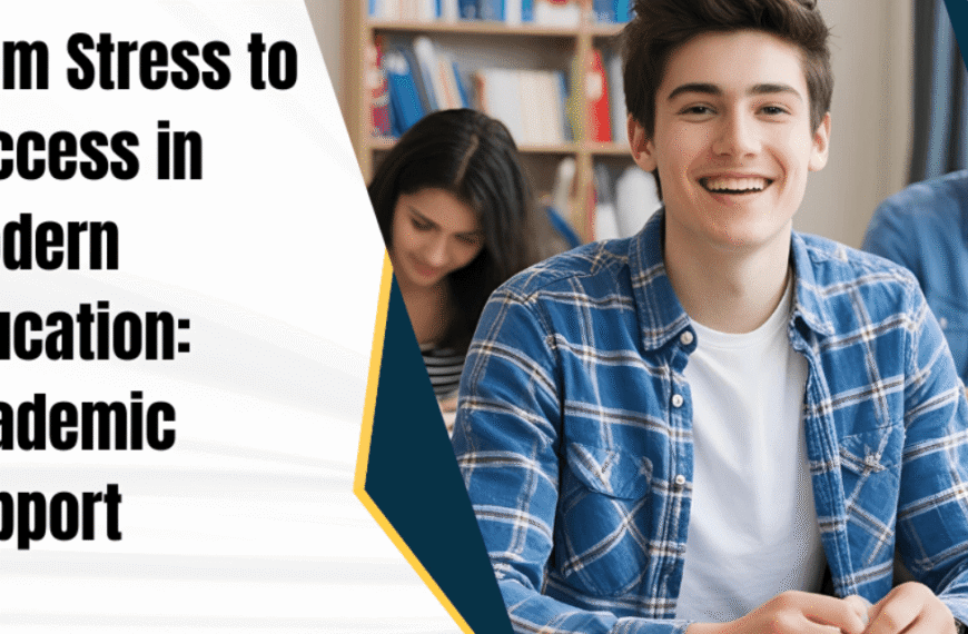 From Stress to Success in Modern Education: Academic Support
